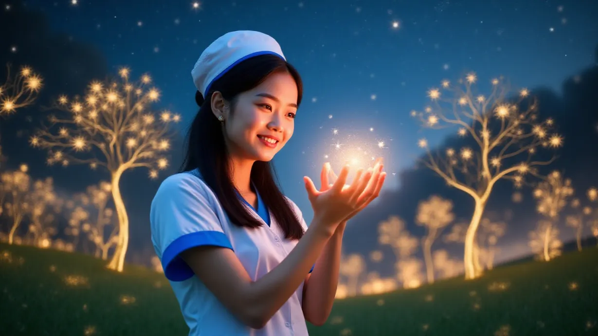 医院病床上的梦者