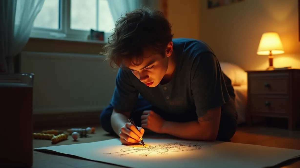 The Boy Who Drew A Man