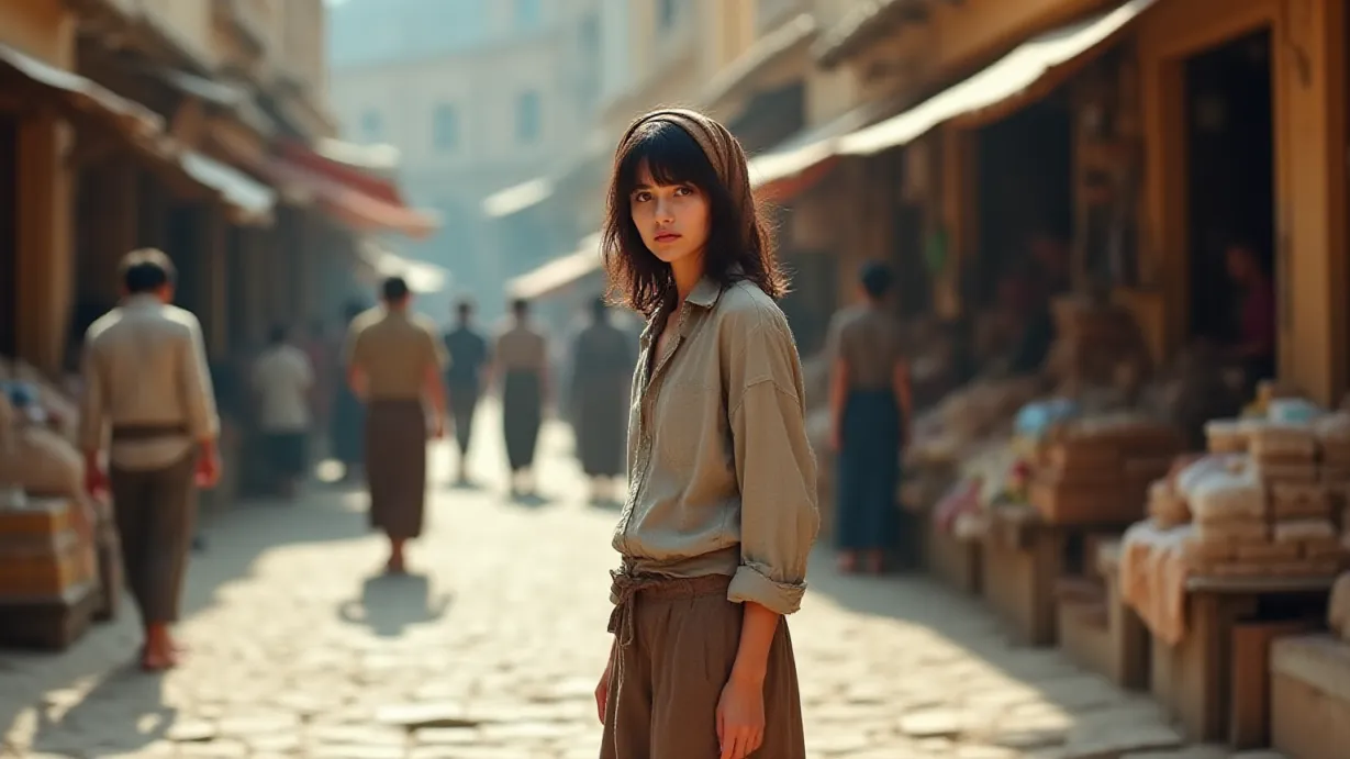 The Princess And The Beggar Girl