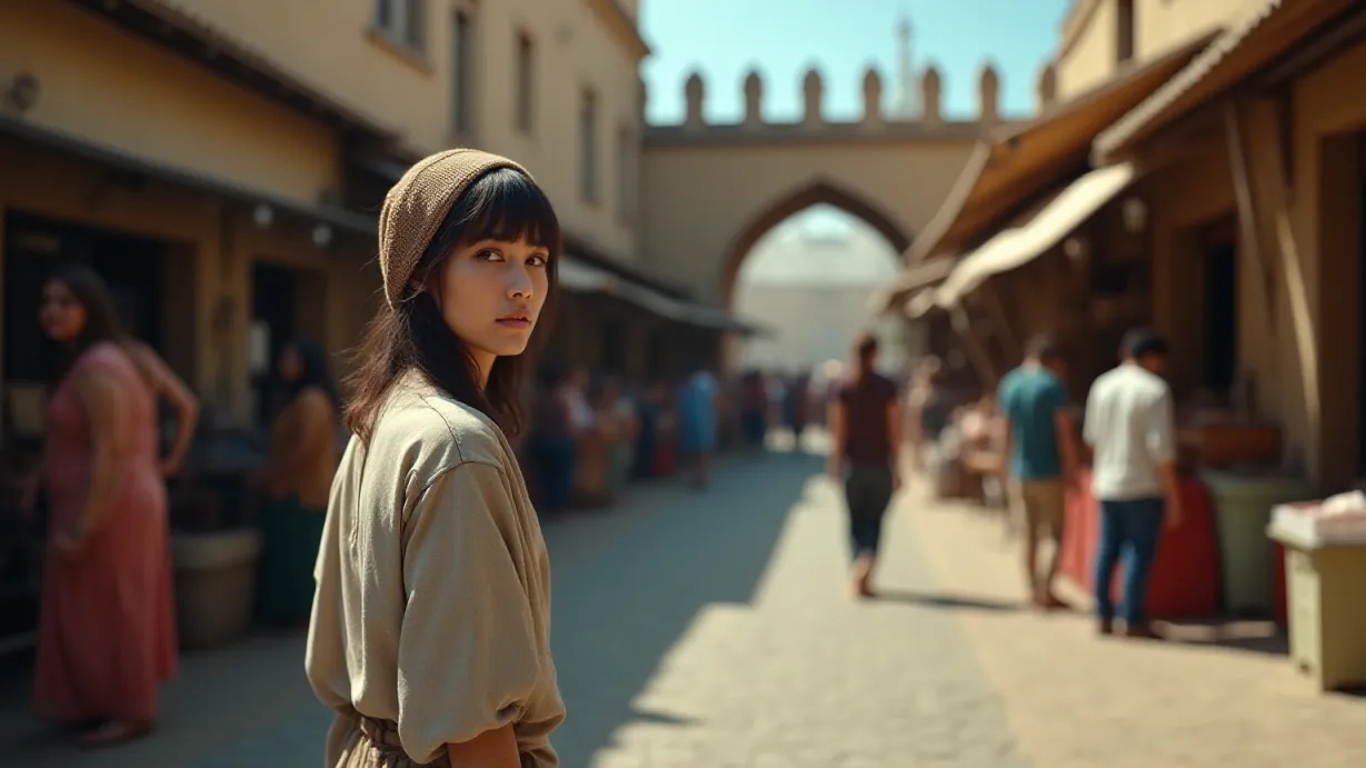 The Princess And The Beggar Girl